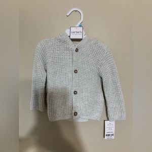 Carter's Baby Button-Front Cardigan NWT Size 6M